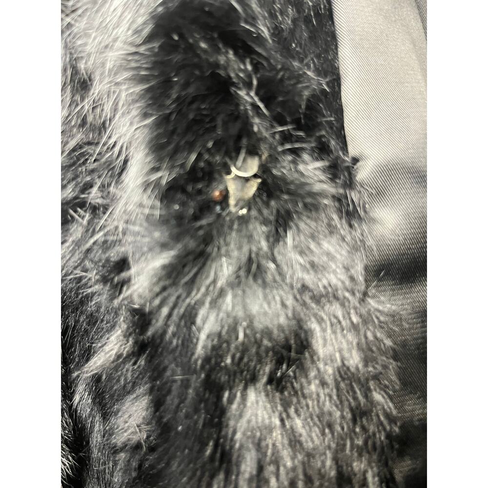 Vintage 1980’s Somerset Furs of Los Angeles Rabbit Fur Coat Size Medium - Picture 10 of 14